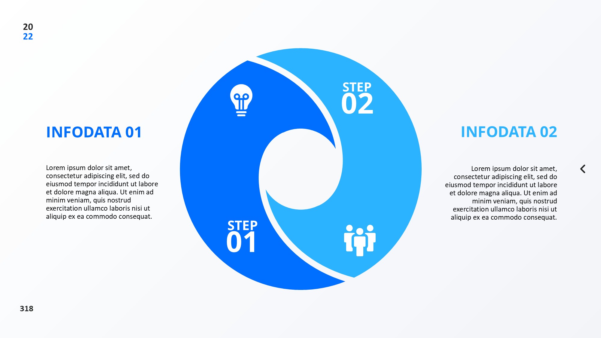 圆形循环图形信息图示PPT模板