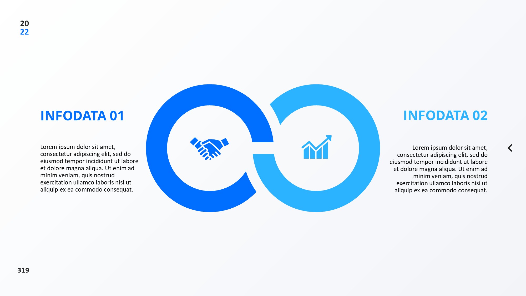 圆形循环图形信息图示PPT模板