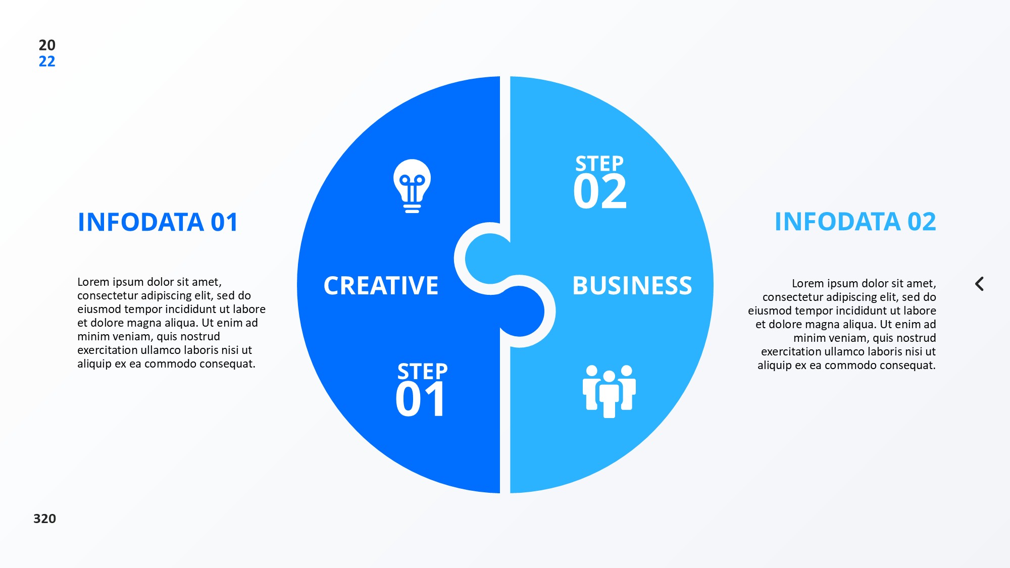 圆形循环图形信息图示PPT模板