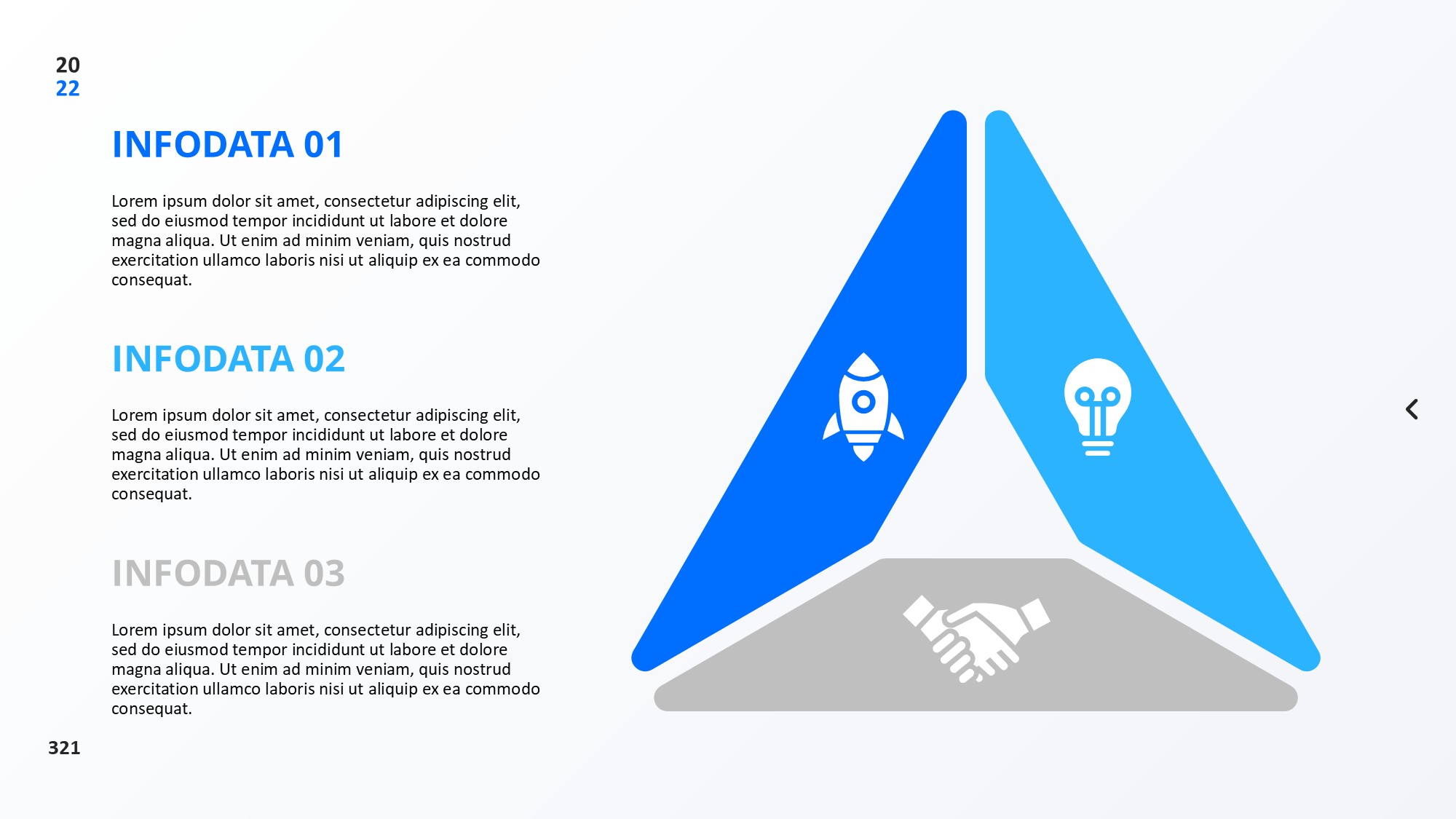 圆形循环图形信息图示PPT模板