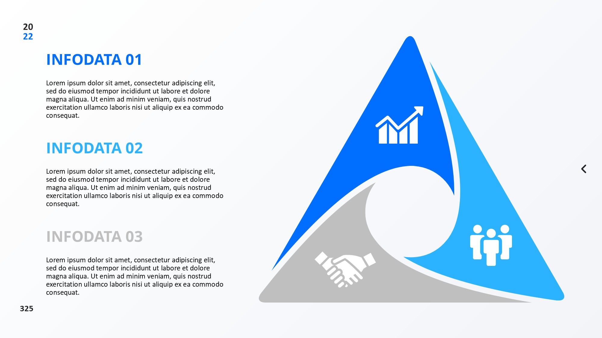 圆形循环图形信息图示PPT模板