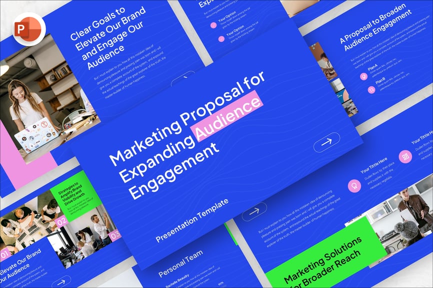 营销提案演示模板PPT模板 (PPTX)