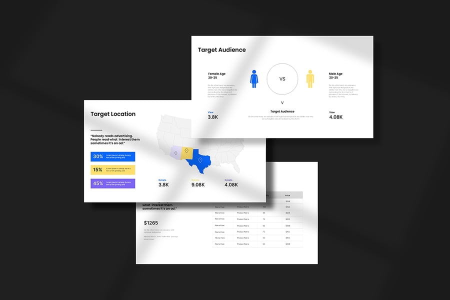 销售策略计划演示模板PPT模板 (PPTX)