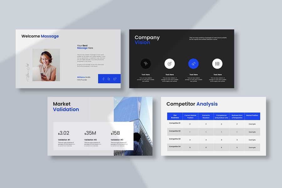 产品&amp;服务宣传模板PPT模板 (PPTX)