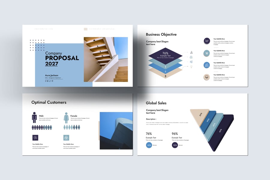 公司建议演示模板PPT模板 (PPTX)
