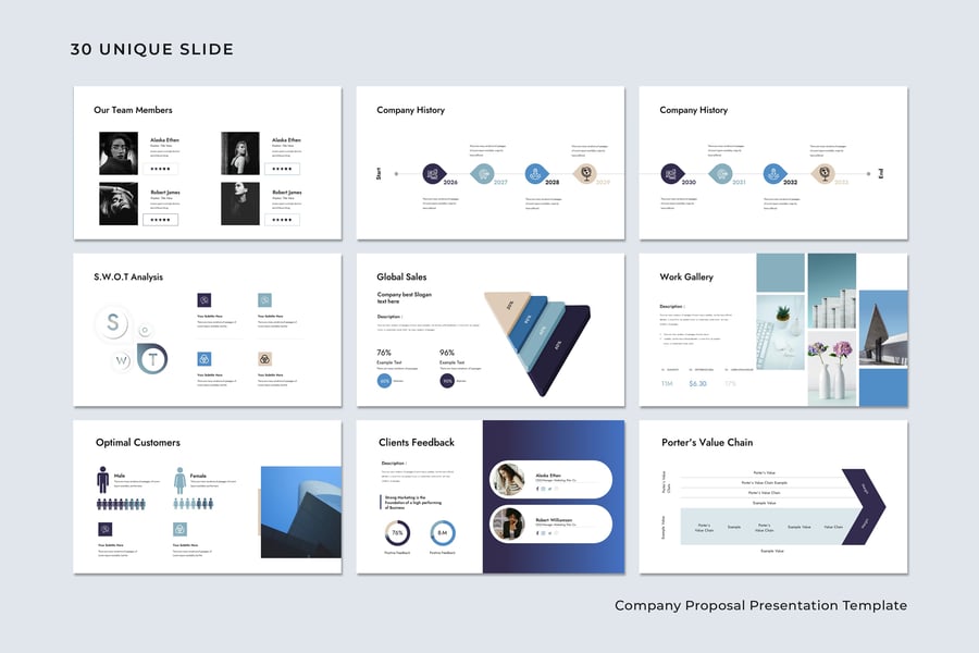 公司建议演示模板PPT模板 (PPTX)