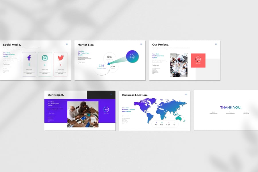 产品和服务竞争战略PPT模板 (PPTX)