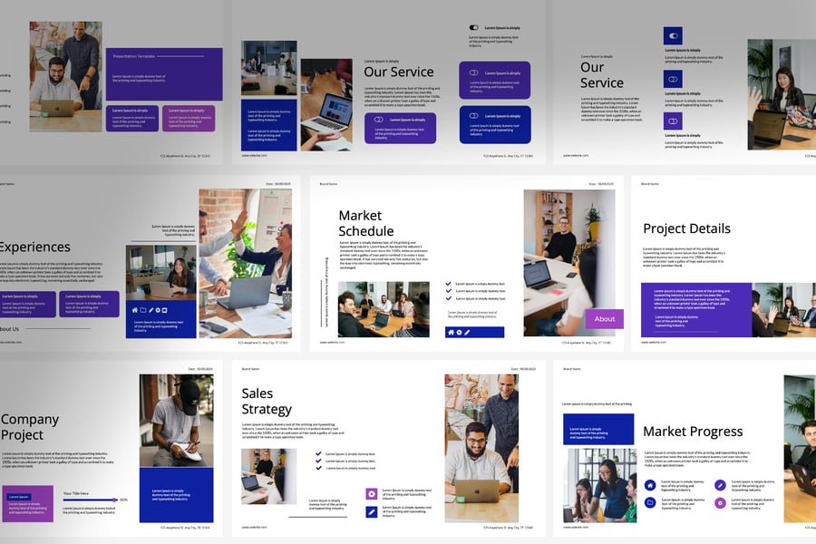 初创企业 PPT模板 (PPTX)