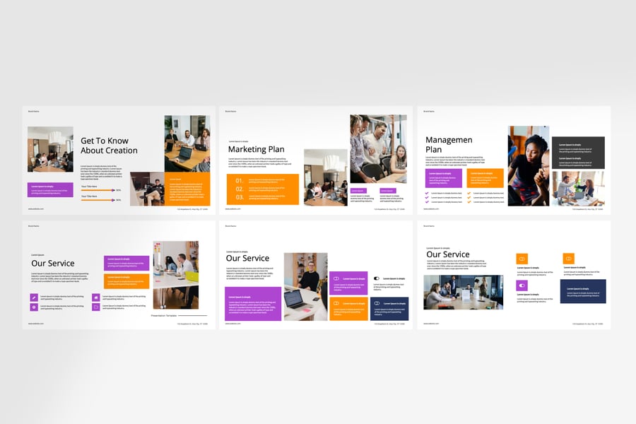 商业计划 PPT模板 (PPTX)