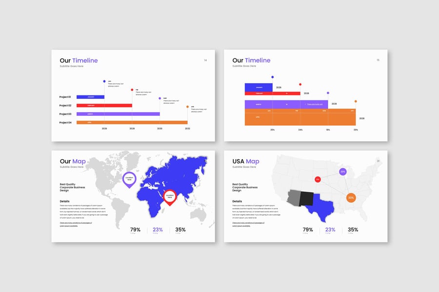 商业计划演示模板PPT模板 (PPTX)