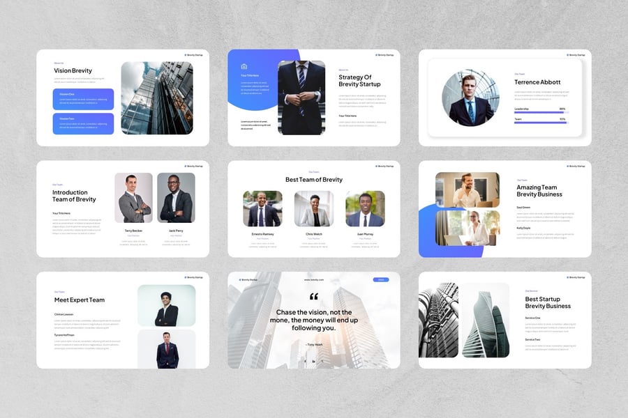 创意代理PPT模板 (PPT,PPTX)