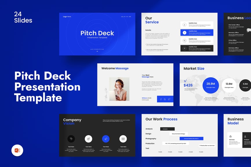 产品&服务宣传模板PPT模板 (PPTX)