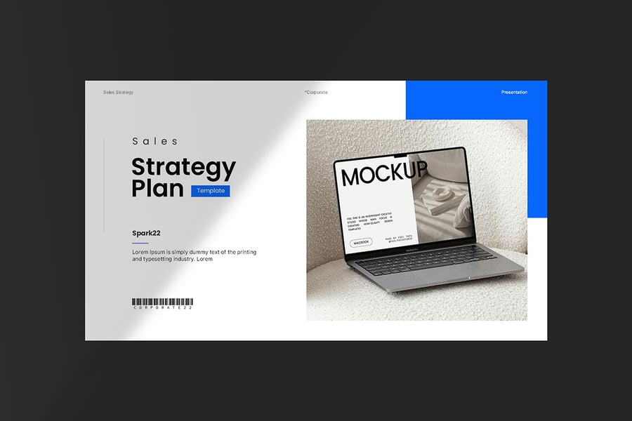 销售策略计划演示模板PPT模板 (PPTX)