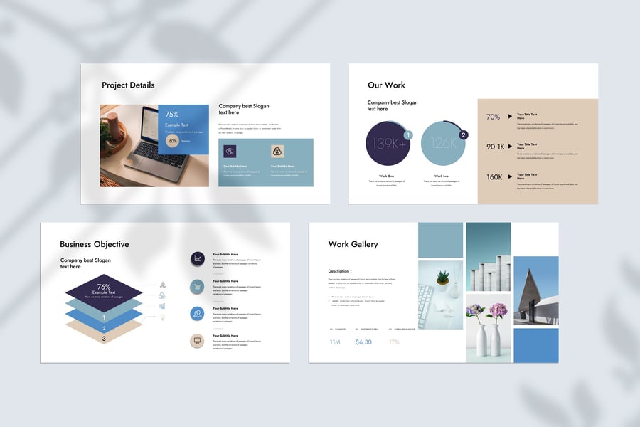 公司建议演示模板PPT模板 (PPTX)