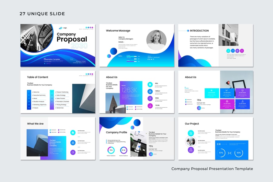 公司建议PPT模板 (PPTX)