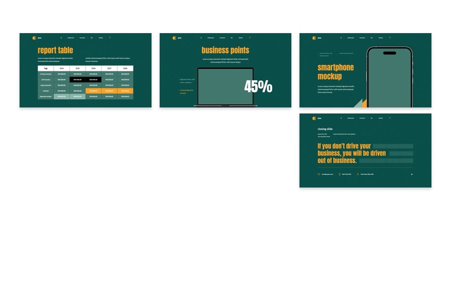 项目建议介绍PPT模板 (PPTX)