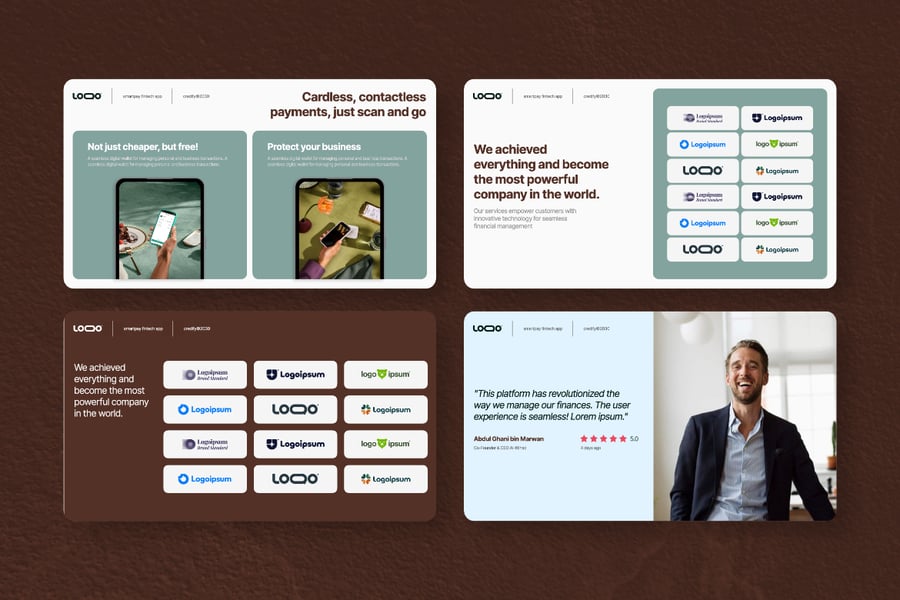 现代金融科技动画PPT模板 (PPTX)