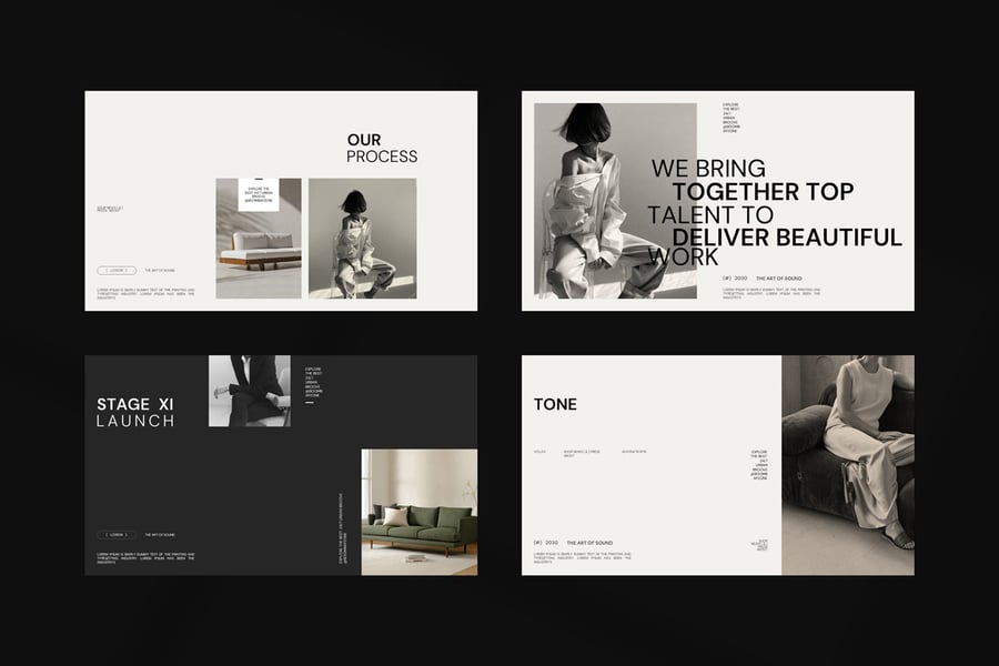 服务指南演示模板PPT模板 (PPTX)