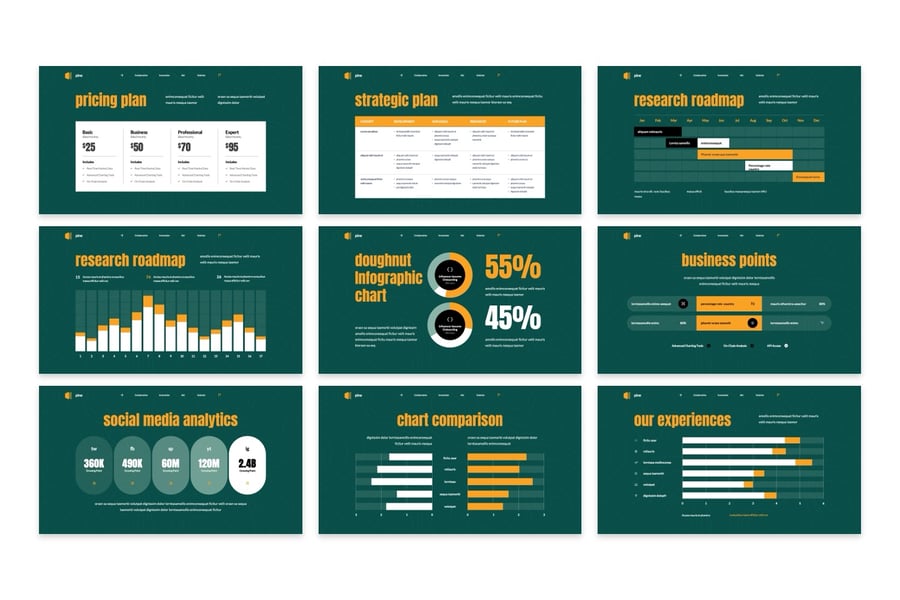项目建议介绍PPT模板 (PPTX)