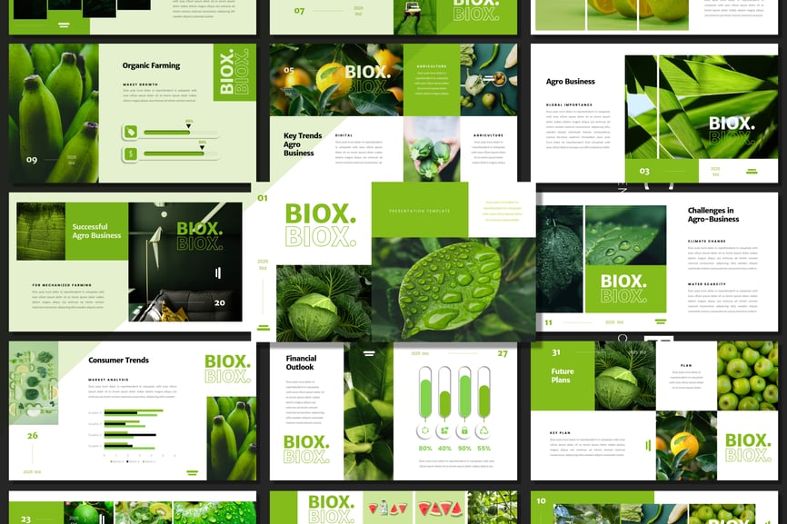 商业代理业务业务PPT模板 (PPTX)