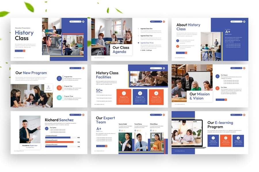 历史课PPT模板 (PPTX)