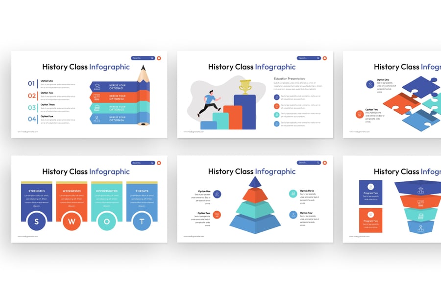 历史课PPT模板 (PPTX)