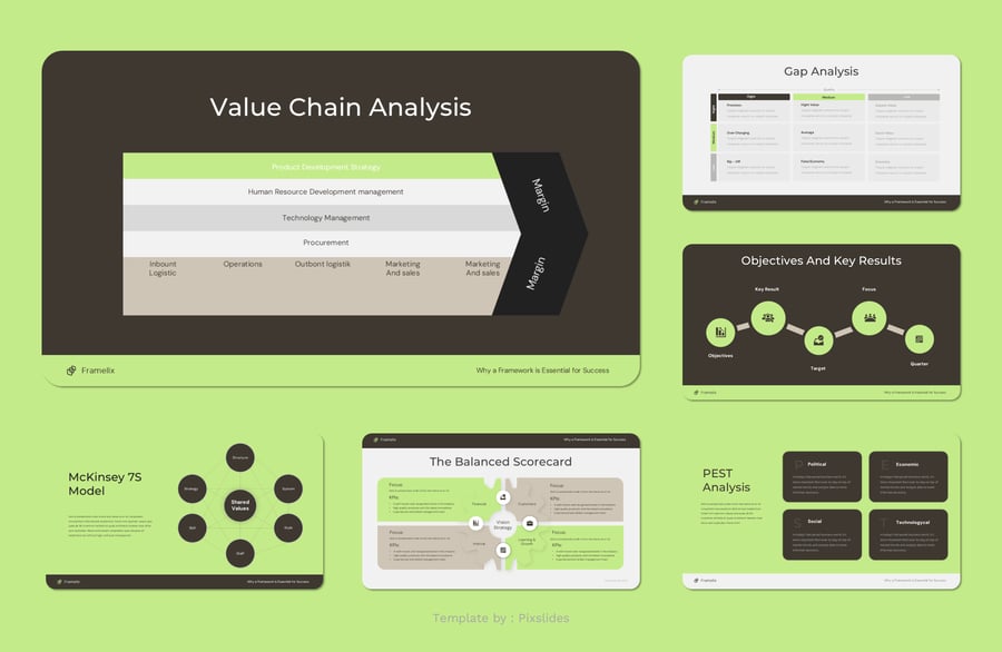 商业框架PPT模板 (PPT,PPTX)