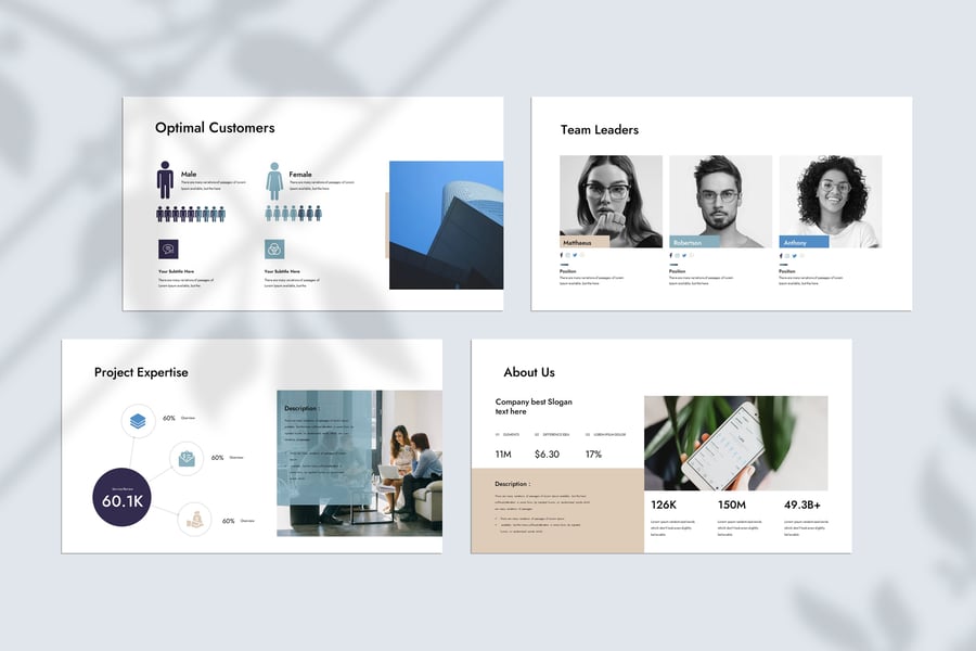 公司建议演示模板PPT模板 (PPTX)