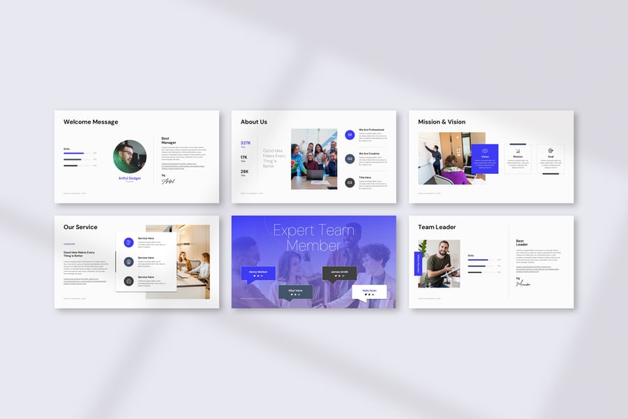 全球市场分析报告PPT模板 (PPTX)