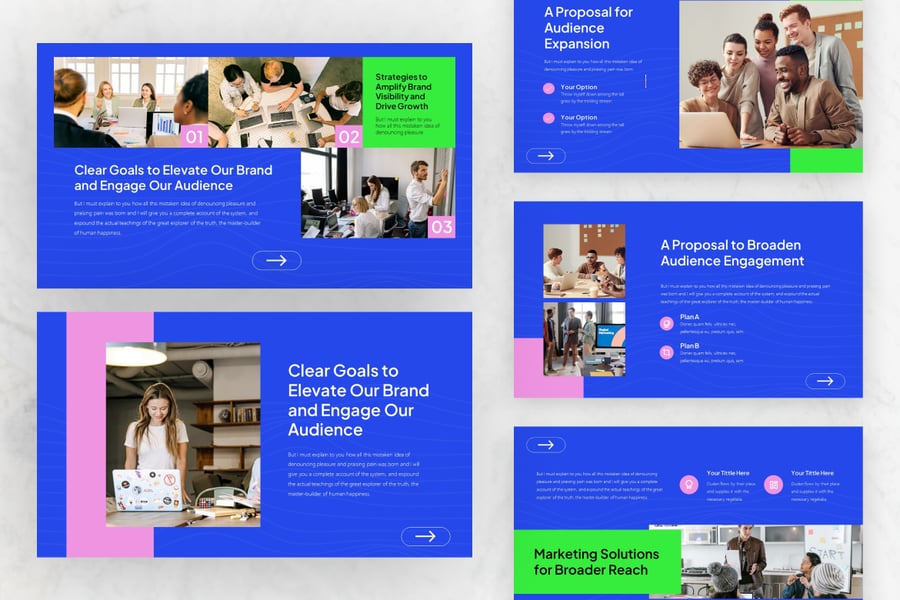 营销提案演示模板PPT模板 (PPTX)