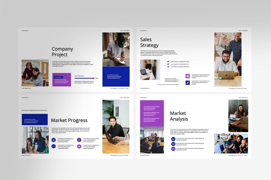 初创企业 PPT模板 (PPTX)