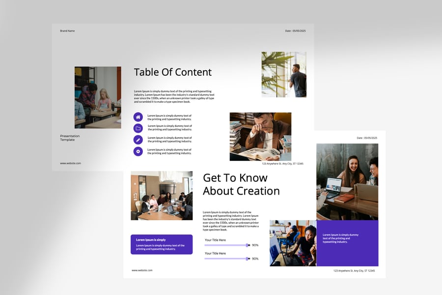 初创企业 PPT模板 (PPTX)