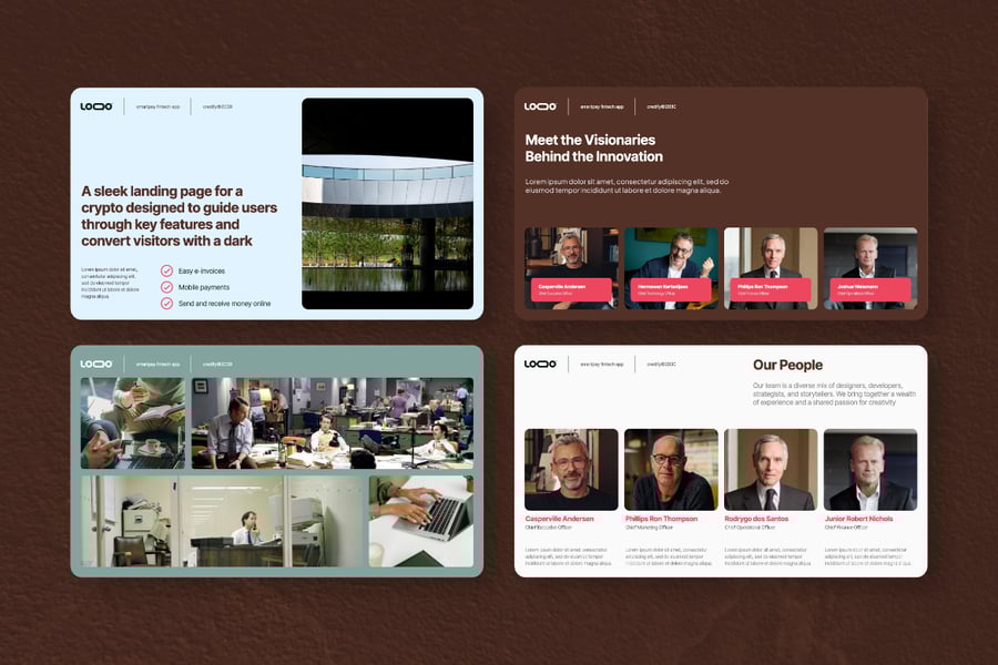 现代金融科技动画PPT模板 (PPTX)