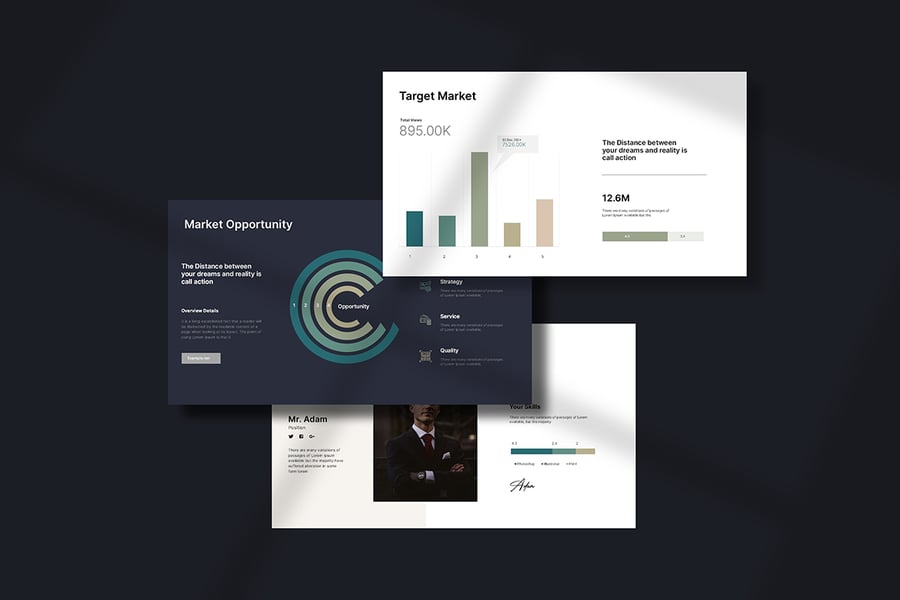 项目提案 PPT模板 (PPTX)