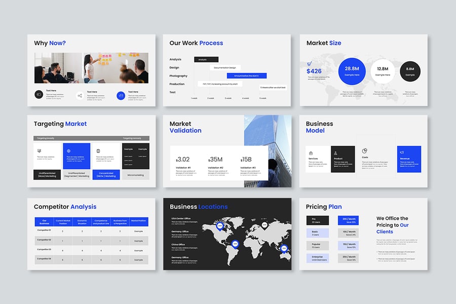 产品&amp;服务宣传模板PPT模板 (PPTX)