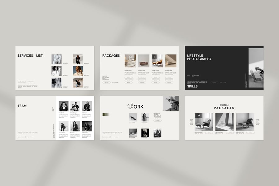 服务指南演示模板PPT模板 (PPTX)