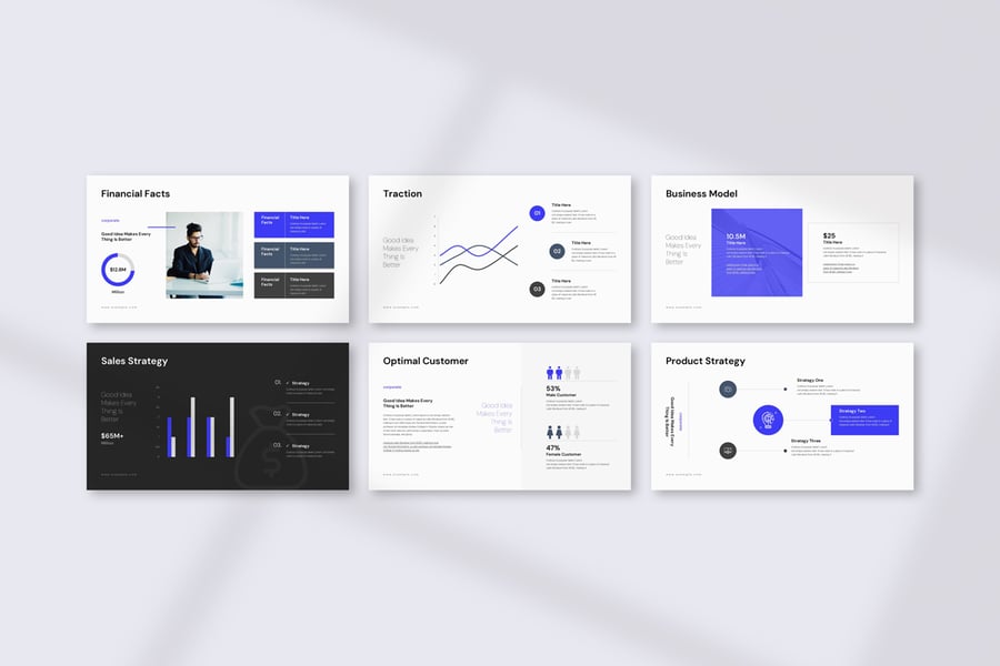 全球市场分析报告PPT模板 (PPTX)