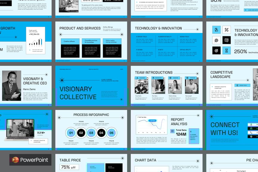营销策略财务报告PPT模板 (PPTX)