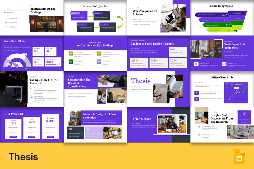 论文教育PPT模板 (PPTX)