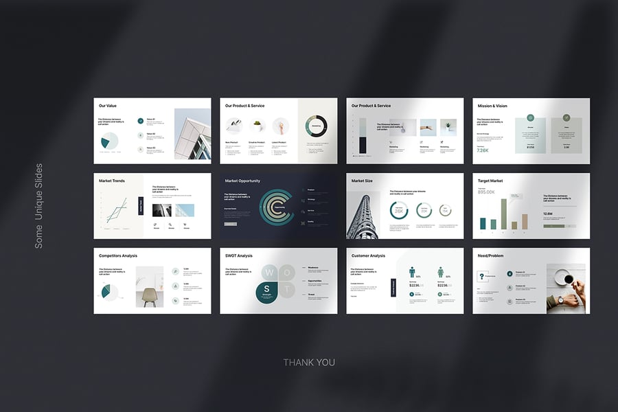 项目提案 PPT模板 (PPTX)