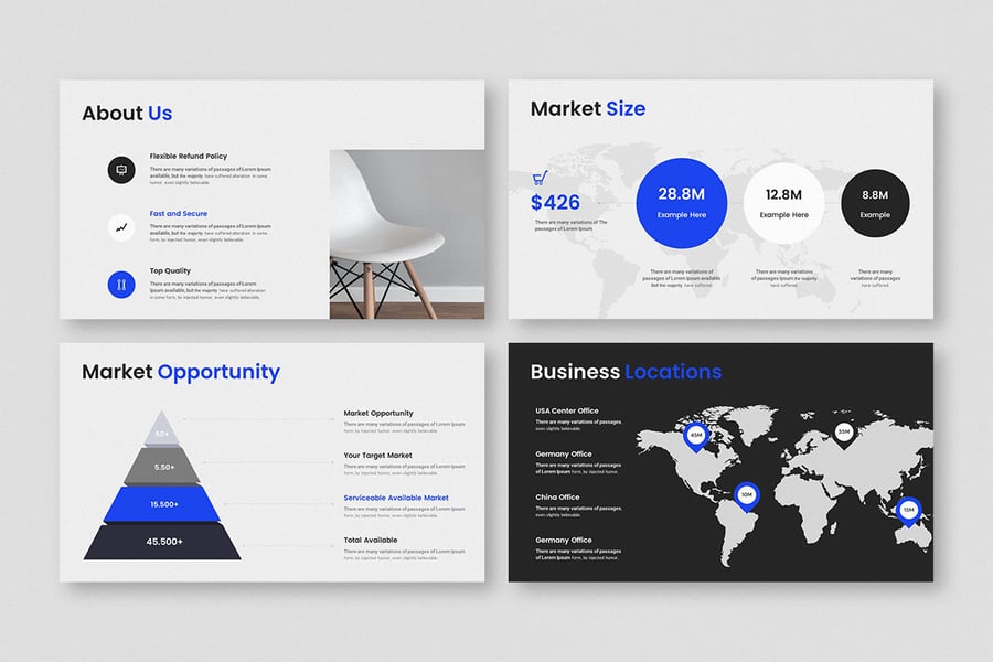 产品&amp;服务宣传模板PPT模板 (PPTX)