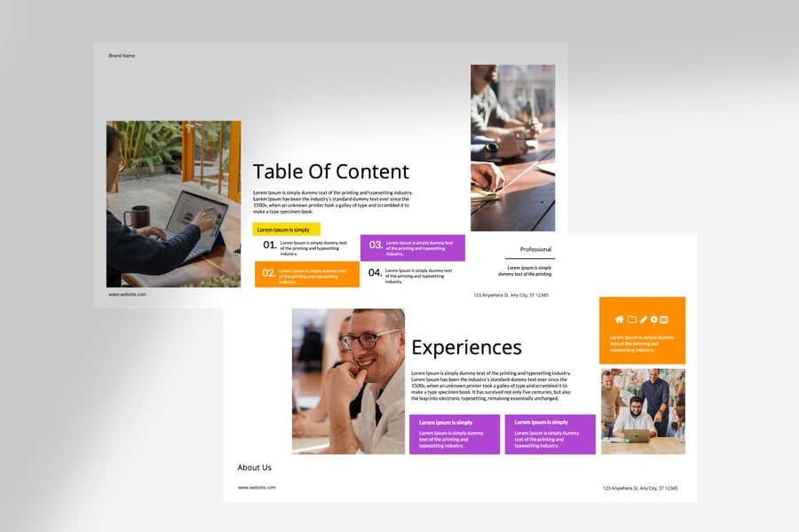 商业计划 PPT模板 (PPTX)