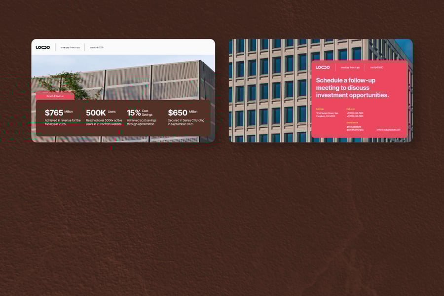 现代金融科技动画PPT模板 (PPTX)