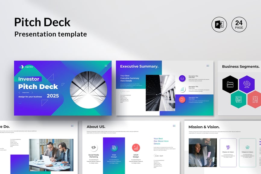 产品和服务竞争战略PPT模板 (PPTX)