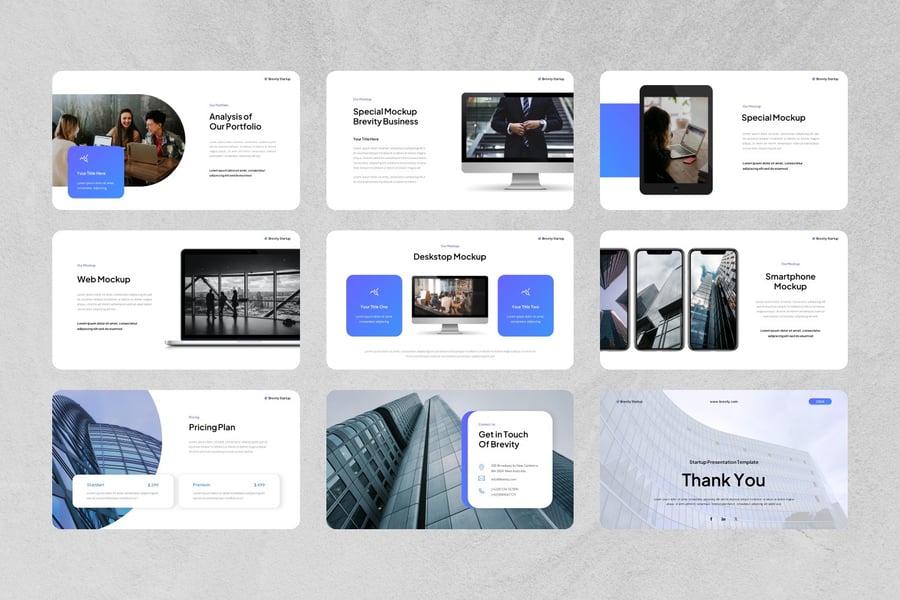 创意代理PPT模板 (PPT,PPTX)