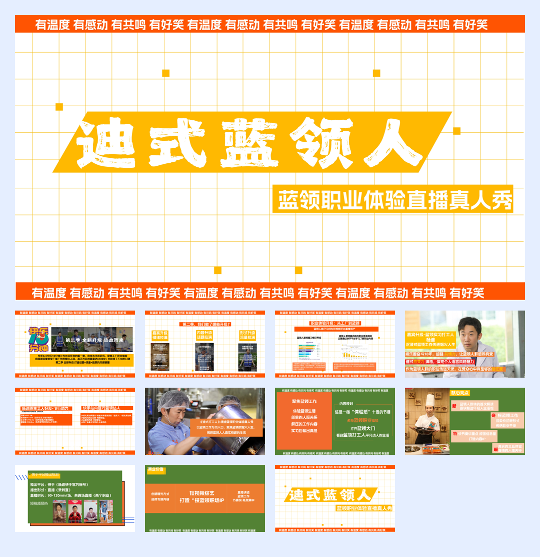 快手蓝领职业体验直播真人秀招商方案.pdf