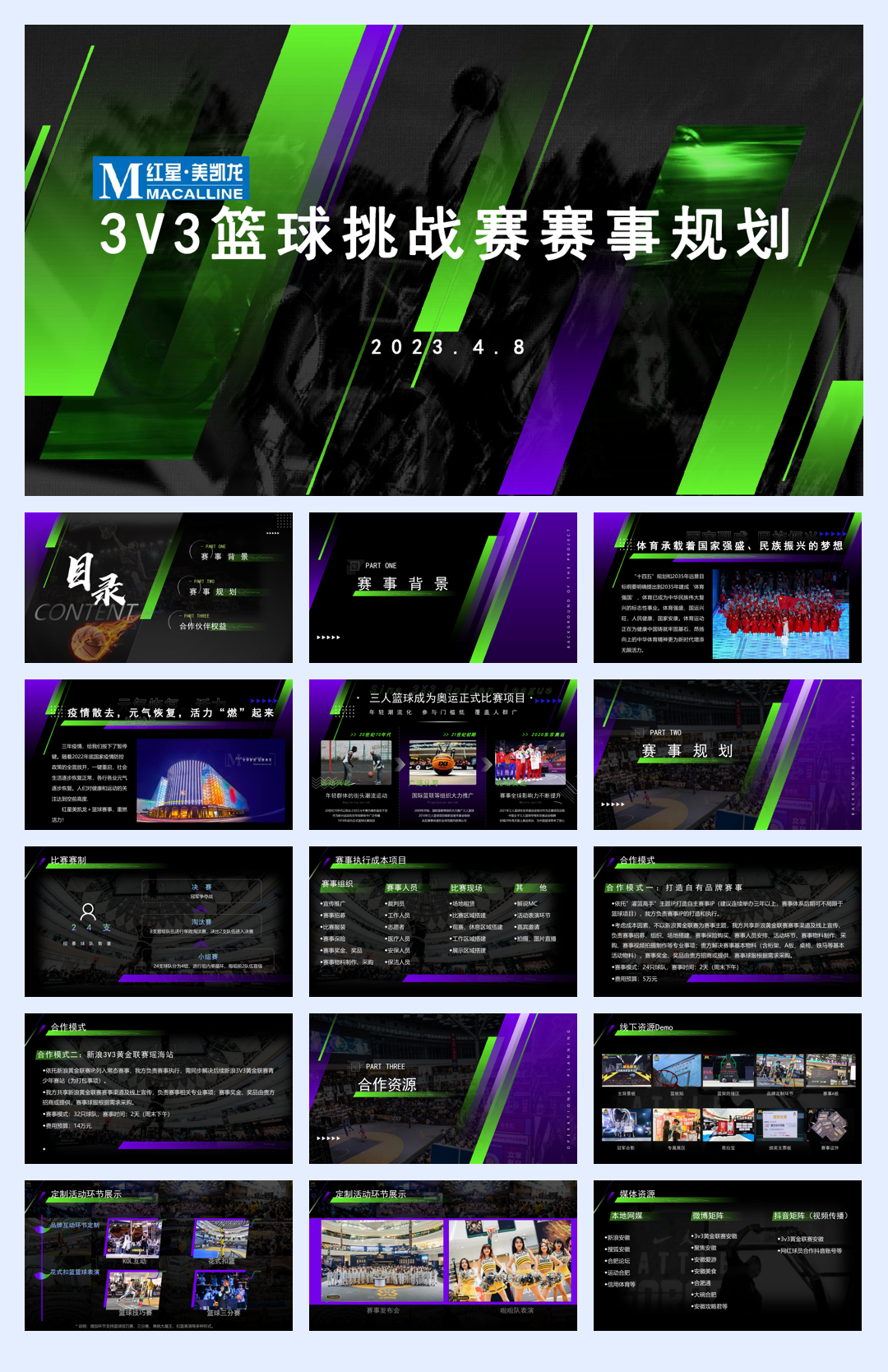 红星美凯龙3VS3篮球挑战赛赛事规划招商合作方案.pdf