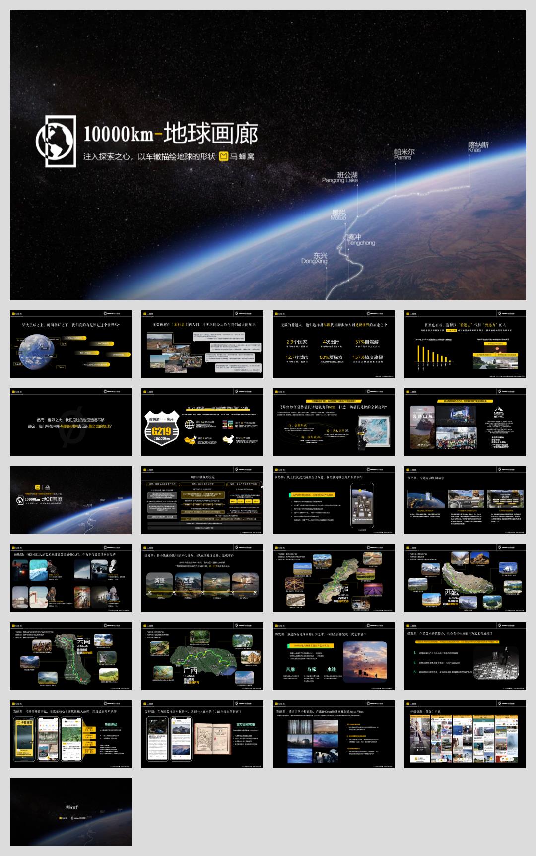 马蜂窝1000km地球画廊招商方案.pptx
