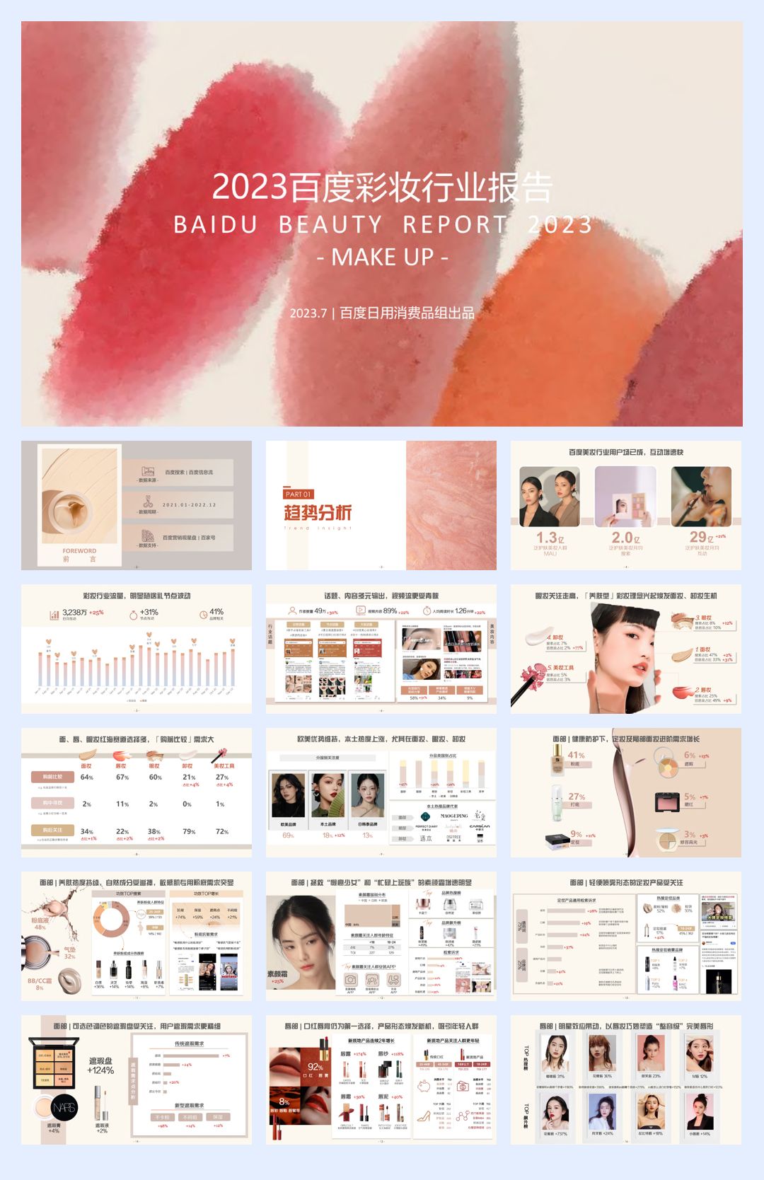 百度:2023百度营销彩妆行业报告.pdf