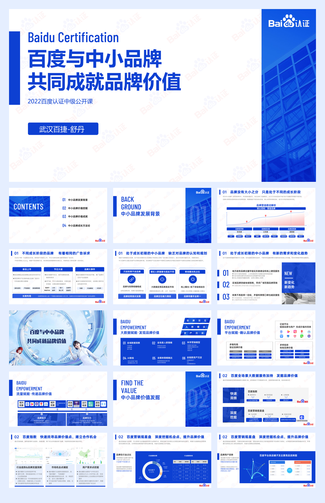 舒丹-百度与中小品牌共同成就品牌价值【2022百度认证中级公开课】.pdf
